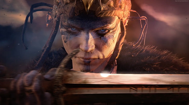 fantasy, Hellblade, PC, PS4, game, Best games, HD wallpaper