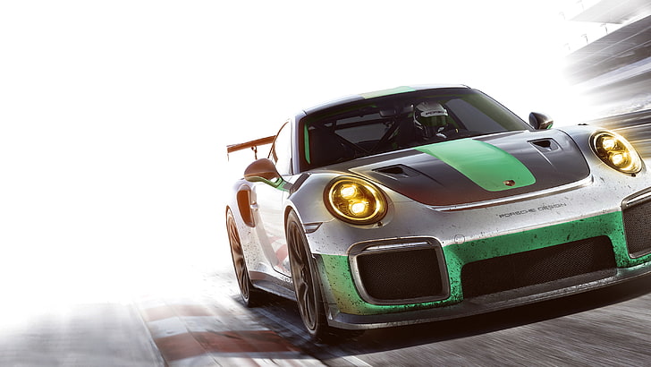 Porsche 911 GT2 RS, CGI, HD-Hintergrundbild