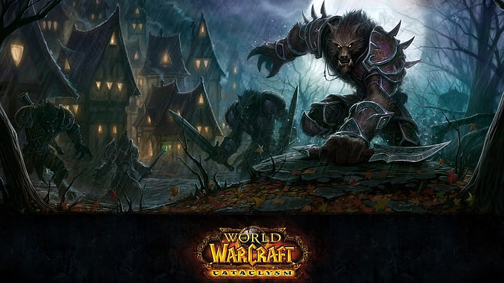 Tapety cyfrowe World of Warcraft, World of Warcraft, World of Warcraft: Cataclysm, gry wideo, grafika fantasy, Tapety HD