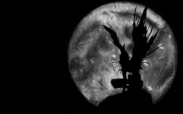 Death Note Ryuk Hintergrundbild, Death Note, Ryuk, Mond, HD-Hintergrundbild