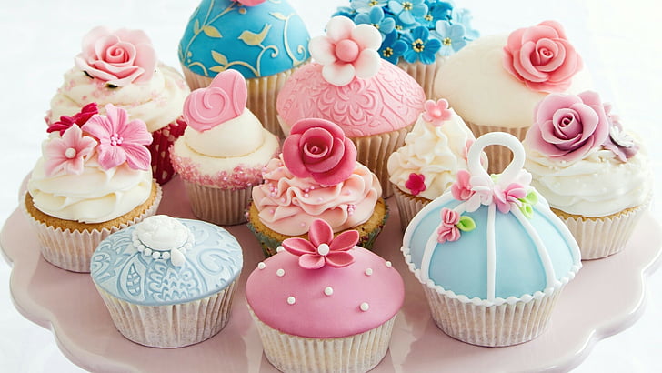 Süßigkeiten, Kuchen, Cupcakes, Süßigkeiten, HD-Hintergrundbild