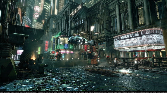 Blade Runner, science fiction, filmy, Tapety HD HD wallpaper