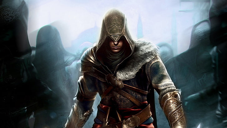 Assassin's Creed, Ezio Auditore da Firenze, video games, HD wallpaper