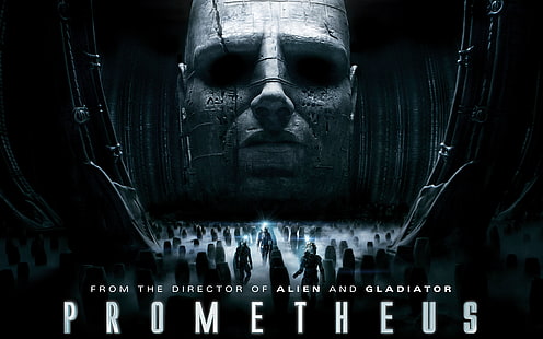 Film Prometeusz, plakat filmowy Prometeusza, film, Prometeusz, Tapety HD HD wallpaper