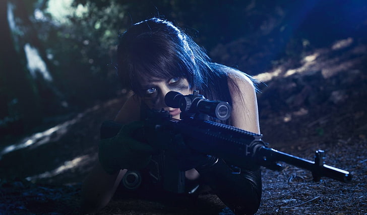 Women, Cosplay, Metal Gear Solid V: The Phantom Pain, Quiet (Metal Gear Solid), HD wallpaper