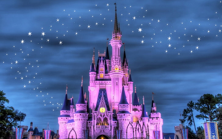 Disney, Disneyland, zamek, Tapety HD
