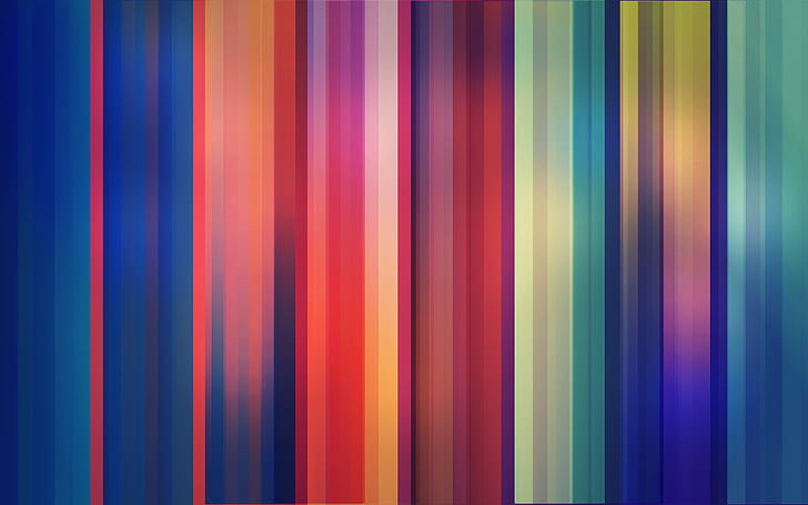 خطوط ملونة عالية الدقة ، مجردة ، ثلاثية الأبعاد ، ملونة ، خطوط، خلفية HD