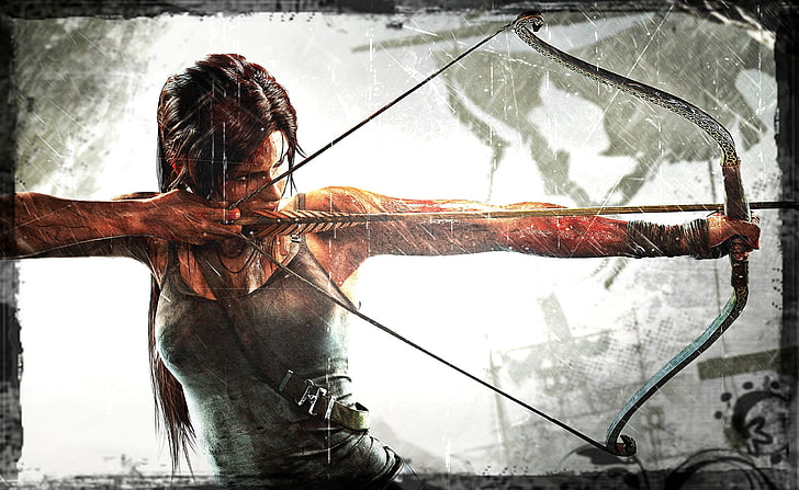 Tomb Raider, Tomb Raider illustration, Games, Tomb Raider, lara croft, 2013, HD wallpaper