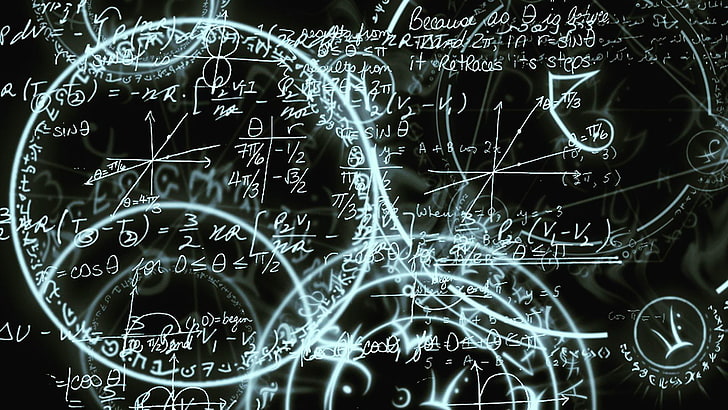 matematika, otak, logika, rumus matematika, rumus, matematika, Wallpaper HD