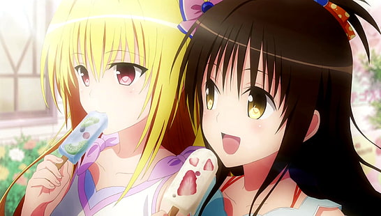 Anime, To Love-Ru, Golden Darkness, Mikan Yuuki, Wallpaper HD HD wallpaper