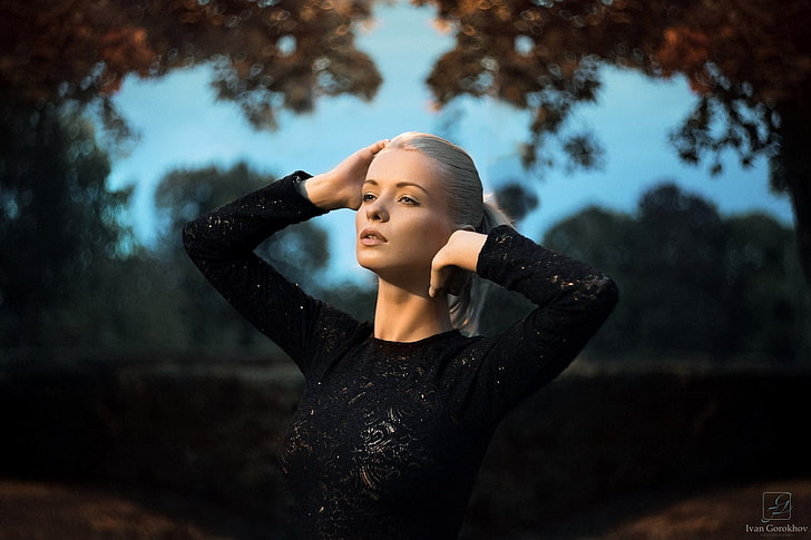 Ivan Gorokhov, blonde, women, model, HD wallpaper