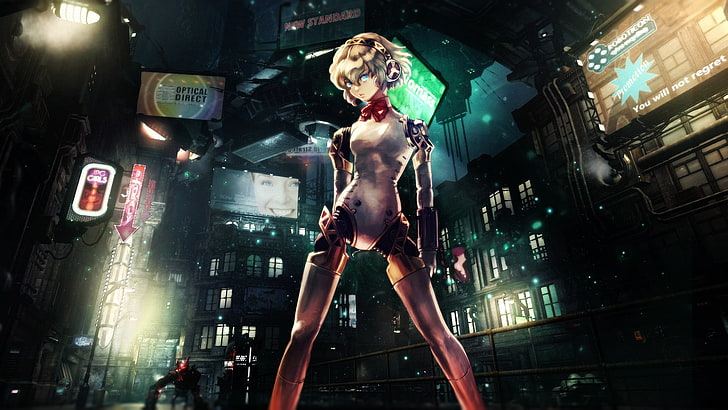 Persona, Persona 3, Aigis (Persona), HD-Hintergrundbild
