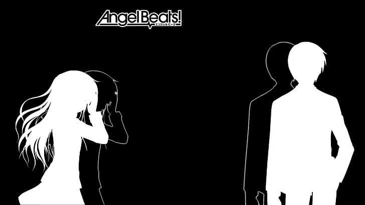 аниме, Angel Beats !, Otonashi Yuzuru, Tachibana Kanade, HD тапет