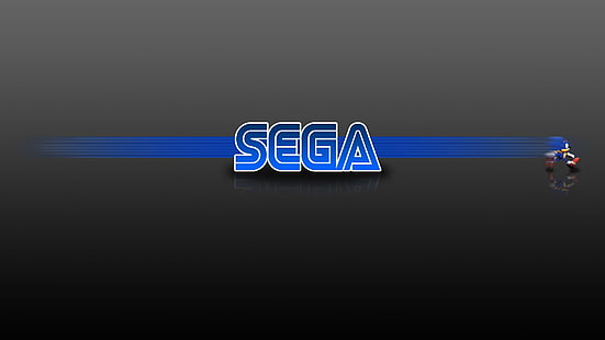Sega, Sonic the Hedgehog, Sonic, minimalism, video games, HD wallpaper HD wallpaper