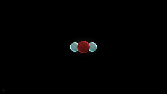 schwarzer dunkler amolierter Vintager roter Türkisglanzminimalismus, HD-Hintergrundbild HD wallpaper