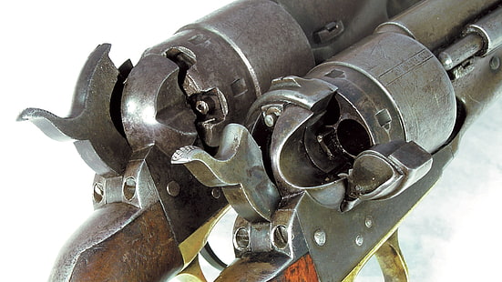 Оружие, Кольт 1860 Армейский револьвер, HD обои HD wallpaper