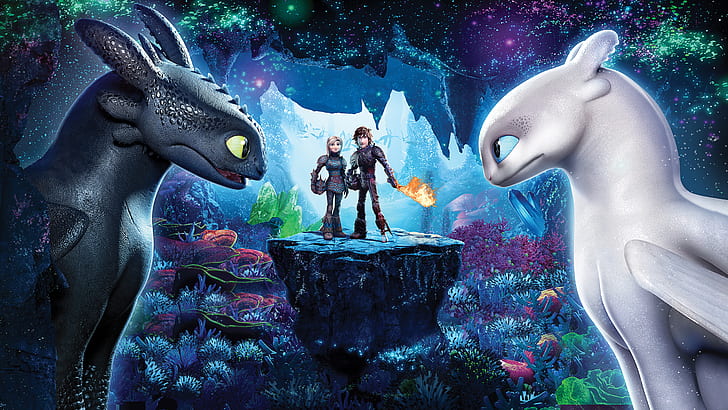 How to Train Your Dragon 3 The Hidden World 4K 8K, Dragon, Train, World, Your, Hidden, The, How, HD wallpaper