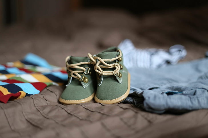 baby clothes, baby shoes, booties, boots, footwear, shoes, HD wallpaper