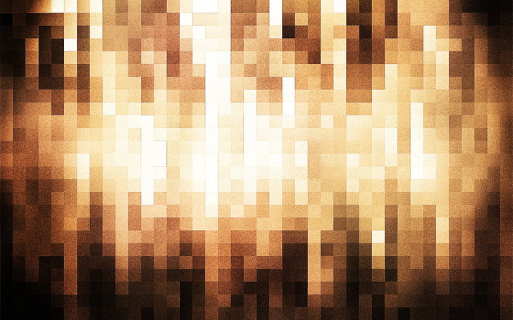 brązowo-biały dywanik, abstrakcyjny, Tapety HD