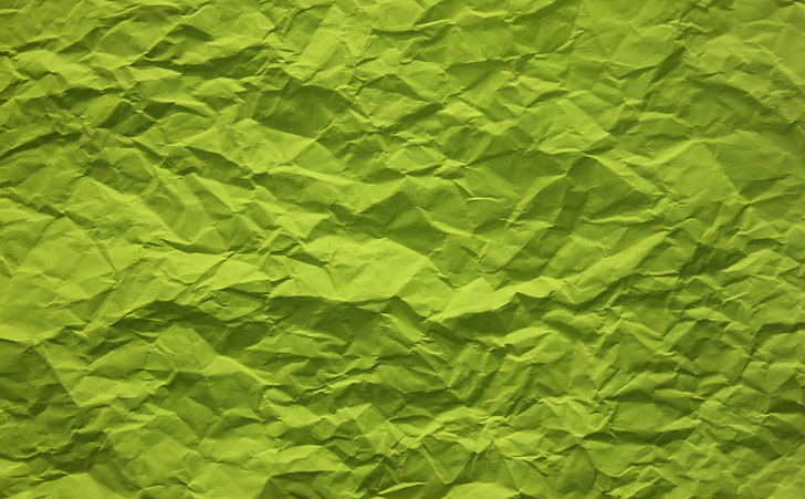 Texture verte, textile vert, Artistique, Grunge, Papier, Froissé, Fond d'écran HD