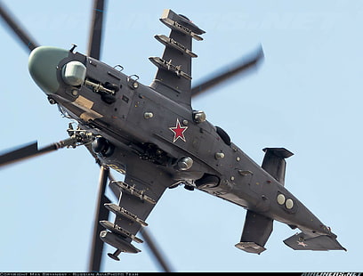 3948x3000, самолеты, аллигатор, армия, атака, вертолет, ка, 52, камов, военные, красный, русский, звезда, HD обои HD wallpaper