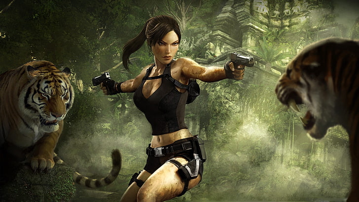 Lara Croft, Tomb Raider, videospel, Tomb Raider: Underworld, HD tapet