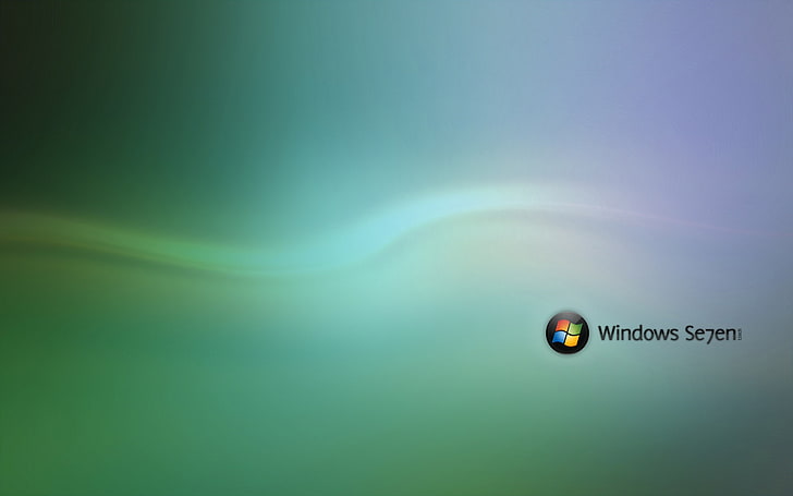 Wallpaper 7 ball 82 - Windows 7 Technology Windows HD Art, verde, scuro, 7, microsoft, viola, palla, Sfondo HD