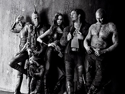 ภาพยนตร์ Guardians of the Galaxy Vol. 2, นักแสดง, Chris Pratt, Drax The Destroyer, Gamora, Michael Rooker, Nebula (Marvel Comics), Rocket Raccoon, Star Lord, Yondu Udonta, วอลล์เปเปอร์ HD HD wallpaper