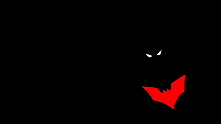 خلفية باتمان الرقمية ، باتمان ، بساطتها ، بسيطة ، شعار، خلفية HD