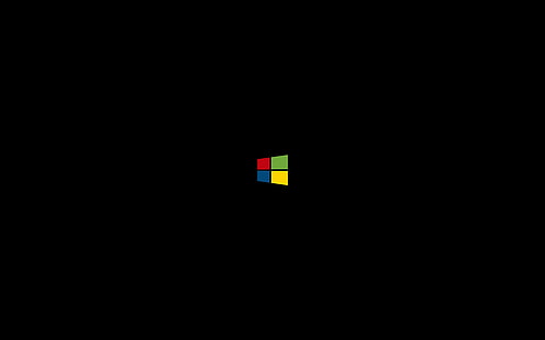 Windows 10, Microsoft Windows, operativsystem, minimalism, logotyp, enkel bakgrund, HD tapet HD wallpaper