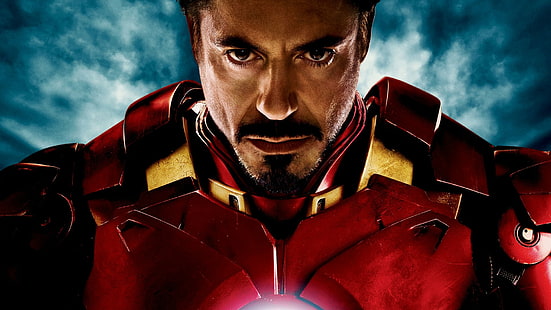 Железный Человек, Железный Человек 2, Роберт Дауни-младший, Тони Старк, HD обои HD wallpaper