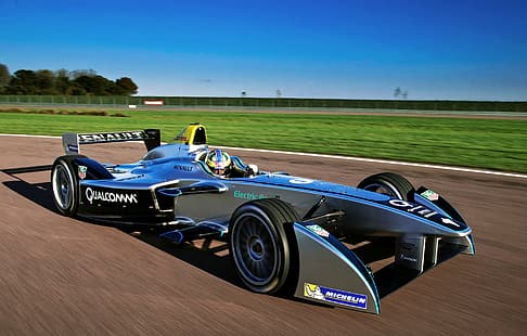 SRT, électrique, Formule E, Spark-Renault, Fond d'écran HD HD wallpaper