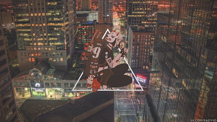 Anime, Anime Girls, Bild-in-Bild, HD-Hintergrundbild