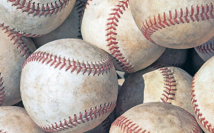 wallpaper, baseball, and, baseballs, sports, HD wallpaper