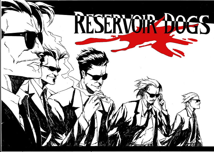 Reservoir Dogs anime, Quentin Tarantino, Reservoir Dogs, HD papel de parede