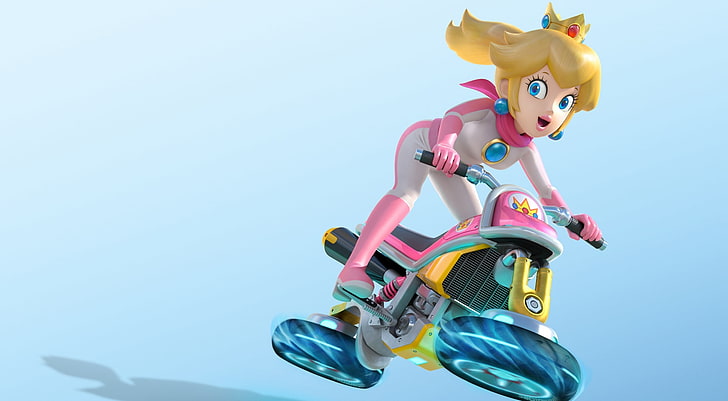 Mario Kart 8 Princess Peach, Princess Peach, Jeux, Mario, Jeu, 2014, Mario Kart 8, Princess Peach, Fond d'écran HD