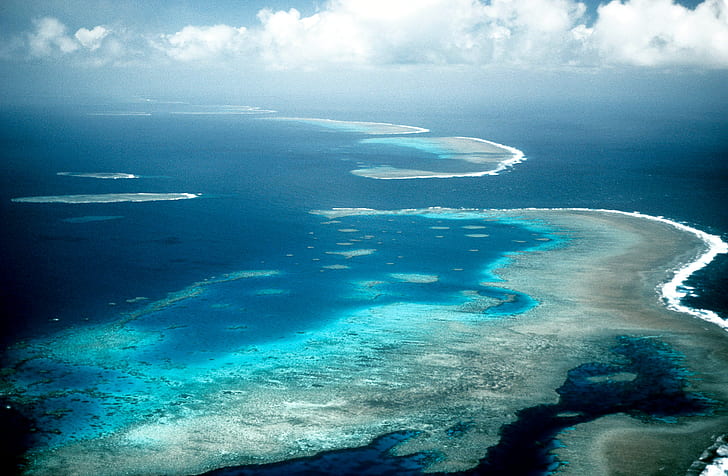 ออสเตรเลีย, Great Barrier Reef, ธรรมชาติ, มหาสมุทร, แนวปะการัง, ทะเล, น้ำ, วอลล์เปเปอร์ HD