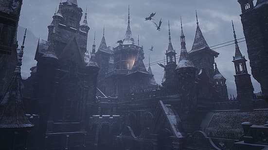 Resident Evil 8: Village, Spieleplakate, Umbrella Corporation, HD-Hintergrundbild HD wallpaper