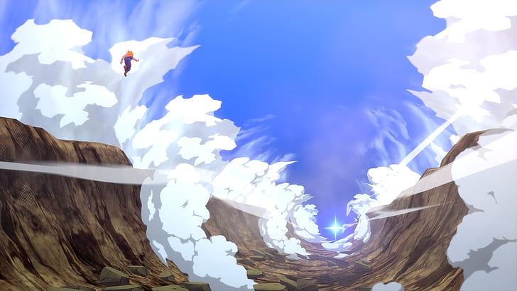 Dragon Ball Z, Sohn Gohan, Kamehameha, Spiel CG, HD-Hintergrundbild
