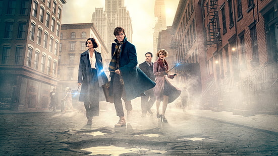 Fantastic Beasts movie poster, Fantastic Beasts and Where to Find Them, 2016, HD, HD wallpaper HD wallpaper