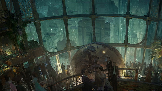 BioShock, videojuegos, Rapture, Fondo de pantalla HD HD wallpaper