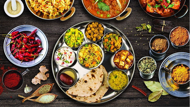 cozinha, comida, índia, indiano, jana, mana, HD papel de parede