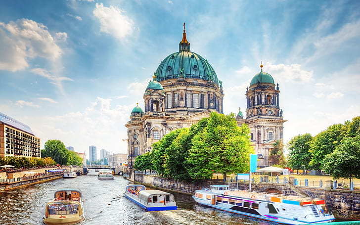 Deutschland Berlin Catedral Wallpaper Hd, HD-Hintergrundbild