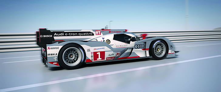 Audi R18 E Tron Quattro гоночные автомобили автомобиль гоночные трассы Чемпионат мира по выносливости FIA, HD обои