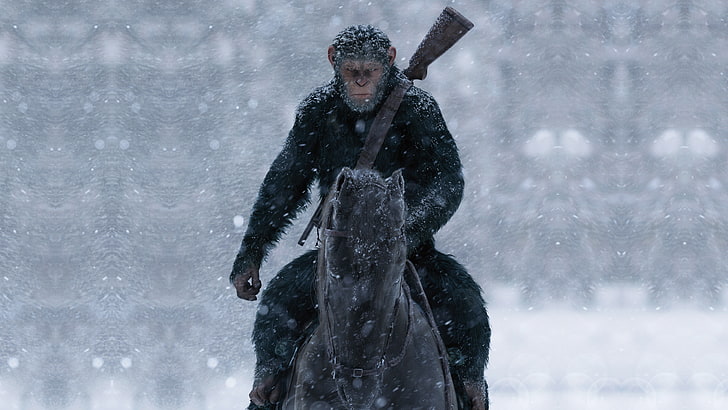2017, Caesar, War for the Planet of the Apes, HD wallpaper