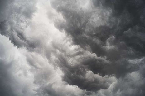 luft, wolken, wolken, wolkengebilde, bewölkt, dunkel, grau, himmel, hoch, natur, draussen, himmel, weiß, HD-Hintergrundbild HD wallpaper