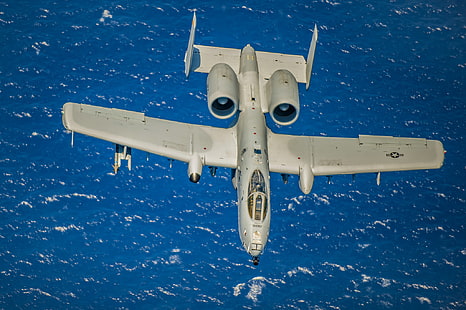 Força Aérea dos EUA, Fairchild Republic A-10 Thunderbolt II, aviões de guerra, HD papel de parede HD wallpaper