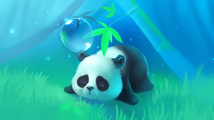 panda, HD wallpaper