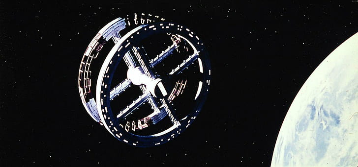 2001, futuristisch, geheimnisvoll, Odyssee, Science-Fiction, Weltraum, Raumschiff, HD-Hintergrundbild