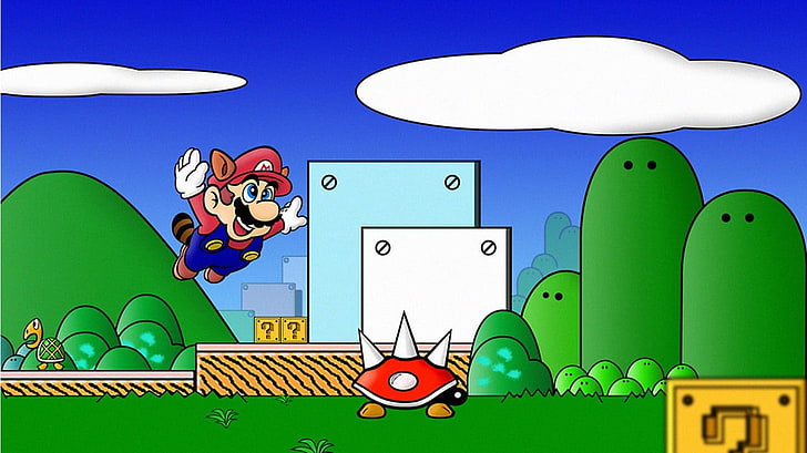 Tangkapan layar aplikasi game Super Mario, Super Mario, Mario Bros, Super Mario Bros, video game, Wallpaper HD